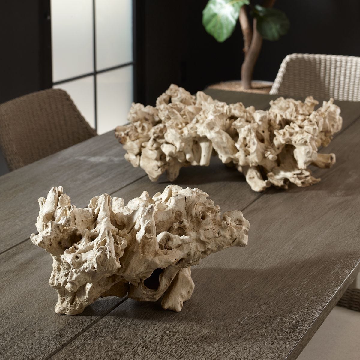 Elemental Root Indoor-Outdoor Sculptures, S/2 - stylish home accessories to complete your decor | Image 3 | InSTYLE Home & Rugs