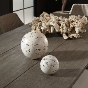 Nouveau Indoor-Outdoor Spheres, S/2 - stylish home accessories to complete your decor | Image 3 | InSTYLE Home & Rugs