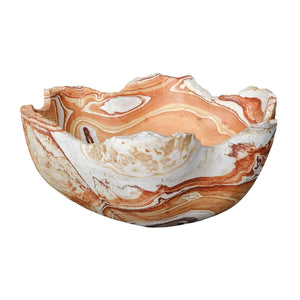 Sahara Bloom Indoor-Outdoor Bowl - elegant decorative bowl for a unique centerpiece in any room | Image 7 | InSTYLE Home & Rugs