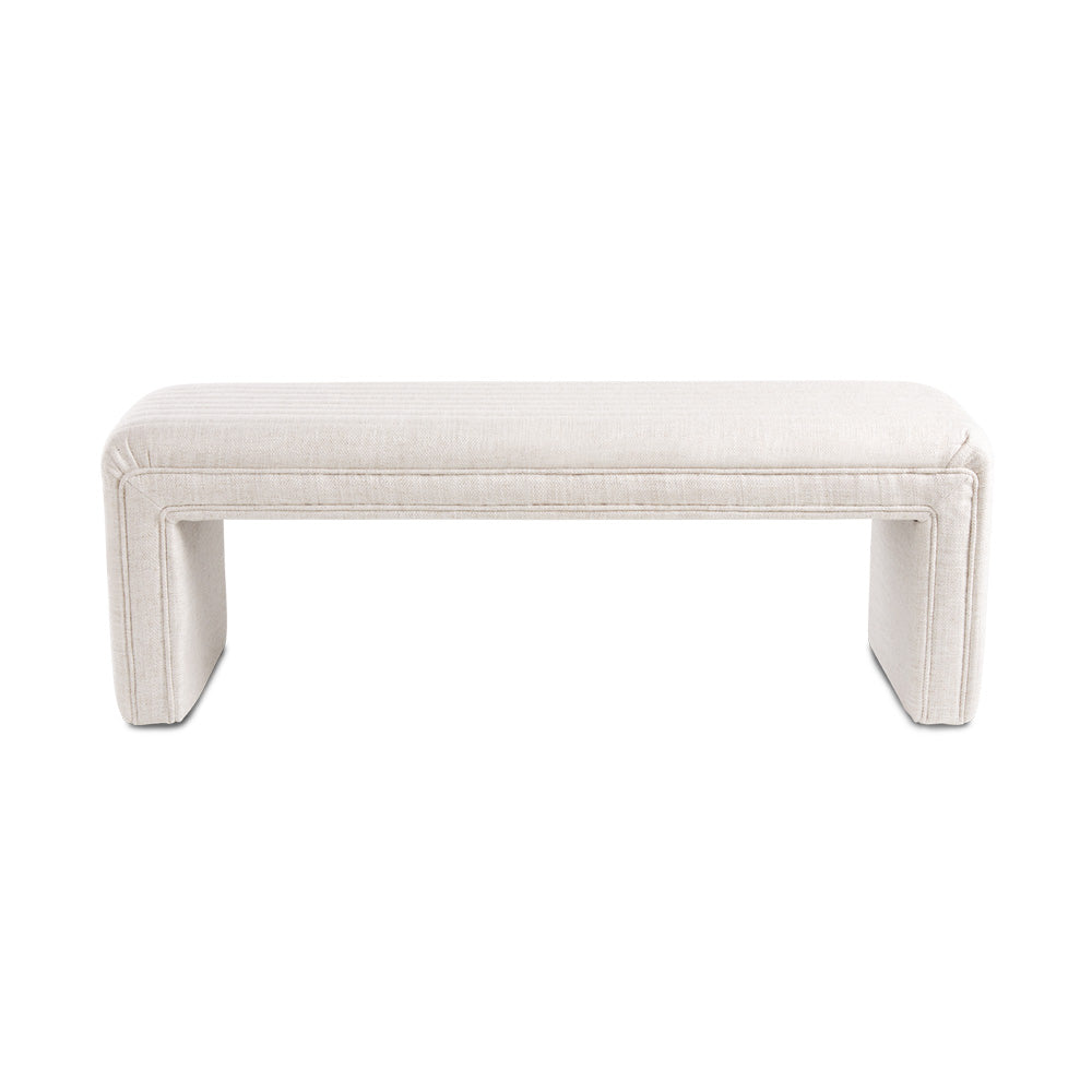 MADE IN CANADA BIG U BENCH GY-BEN-8715 Majestic fabric - durable bench with modern style | Image 3 | InSTYLE Home & Rugs