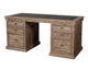 Lifestyle Double Desk - Sundried