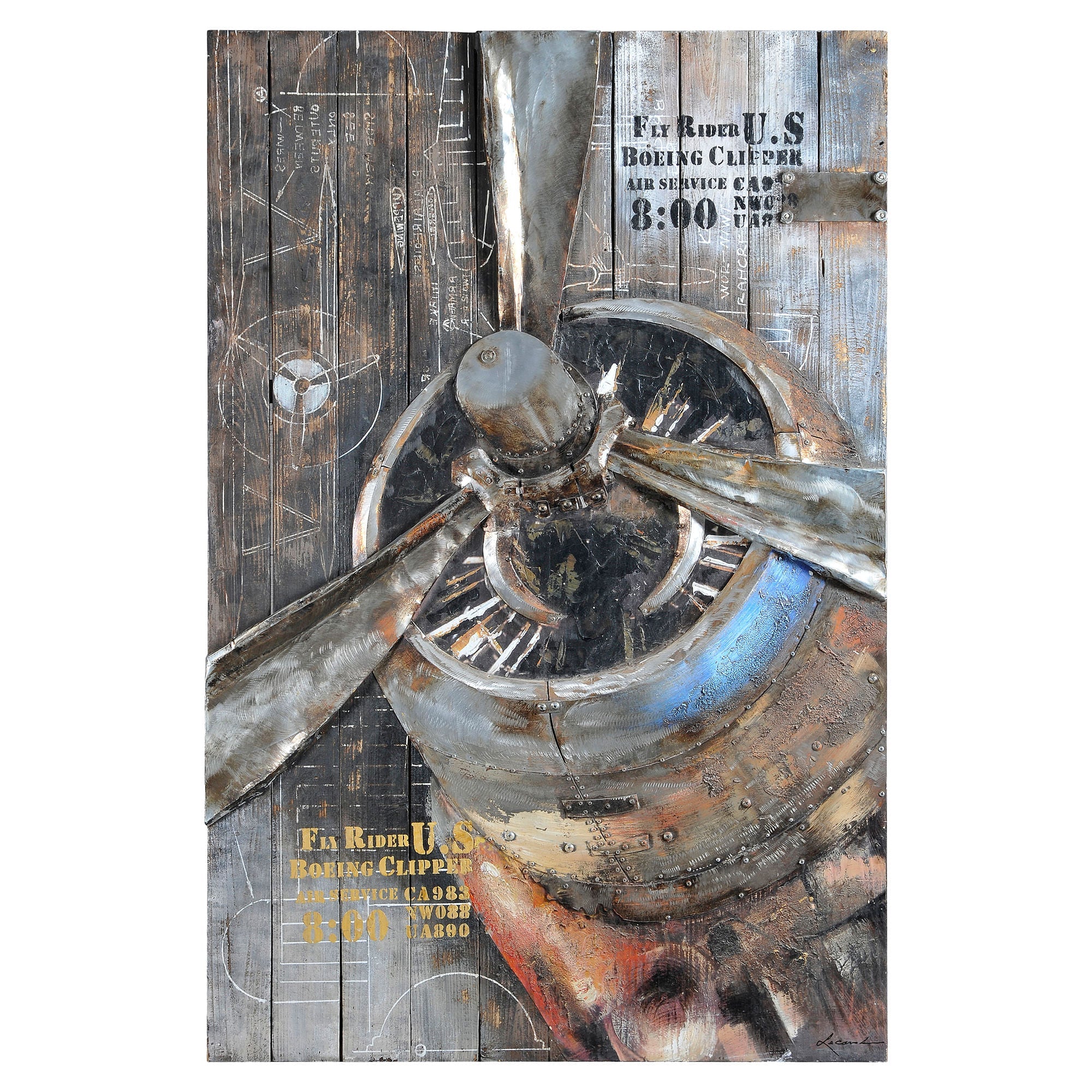 Fly Rider - bold and creative art for unique interior décor | Image 1 | InSTYLE Home & Rugs