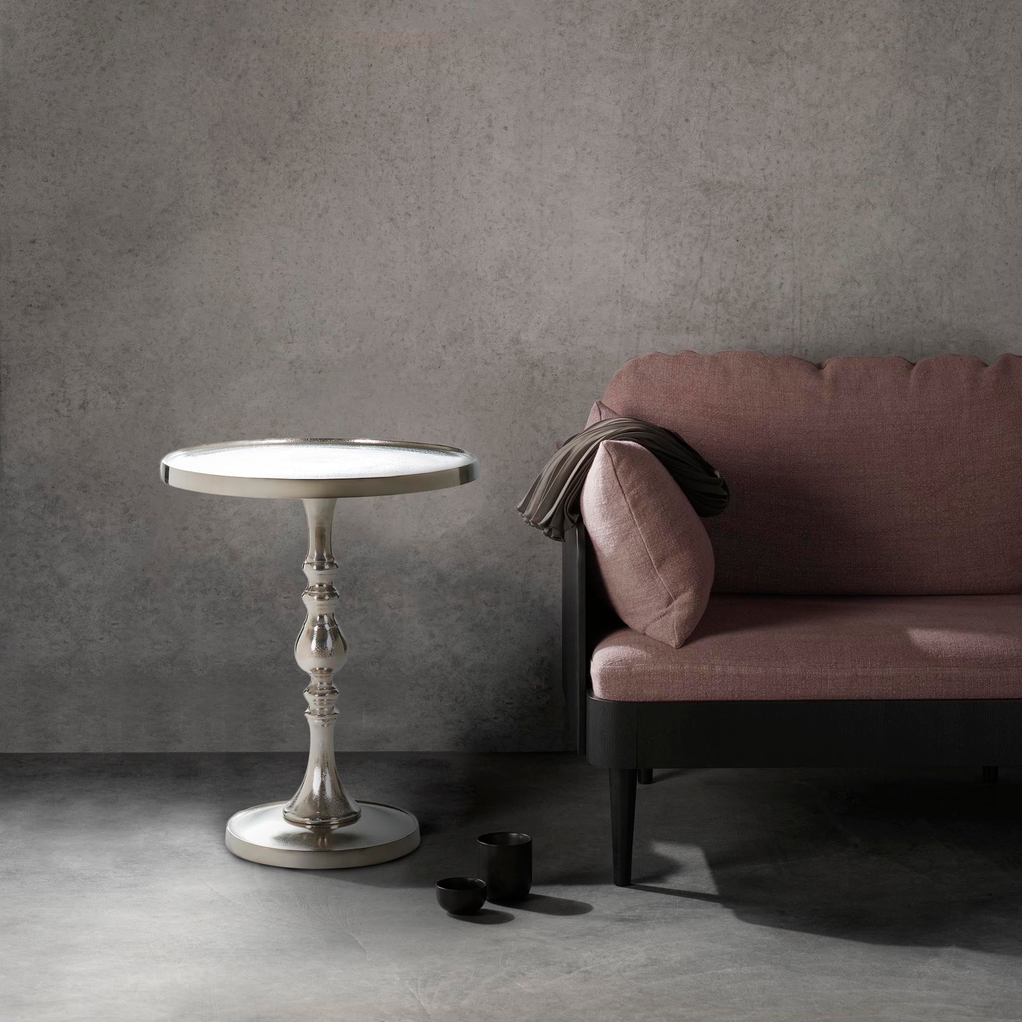 Romina Nickel* - functional accent table with unique design for any room | Image 4 | InSTYLE Home & Rugs
