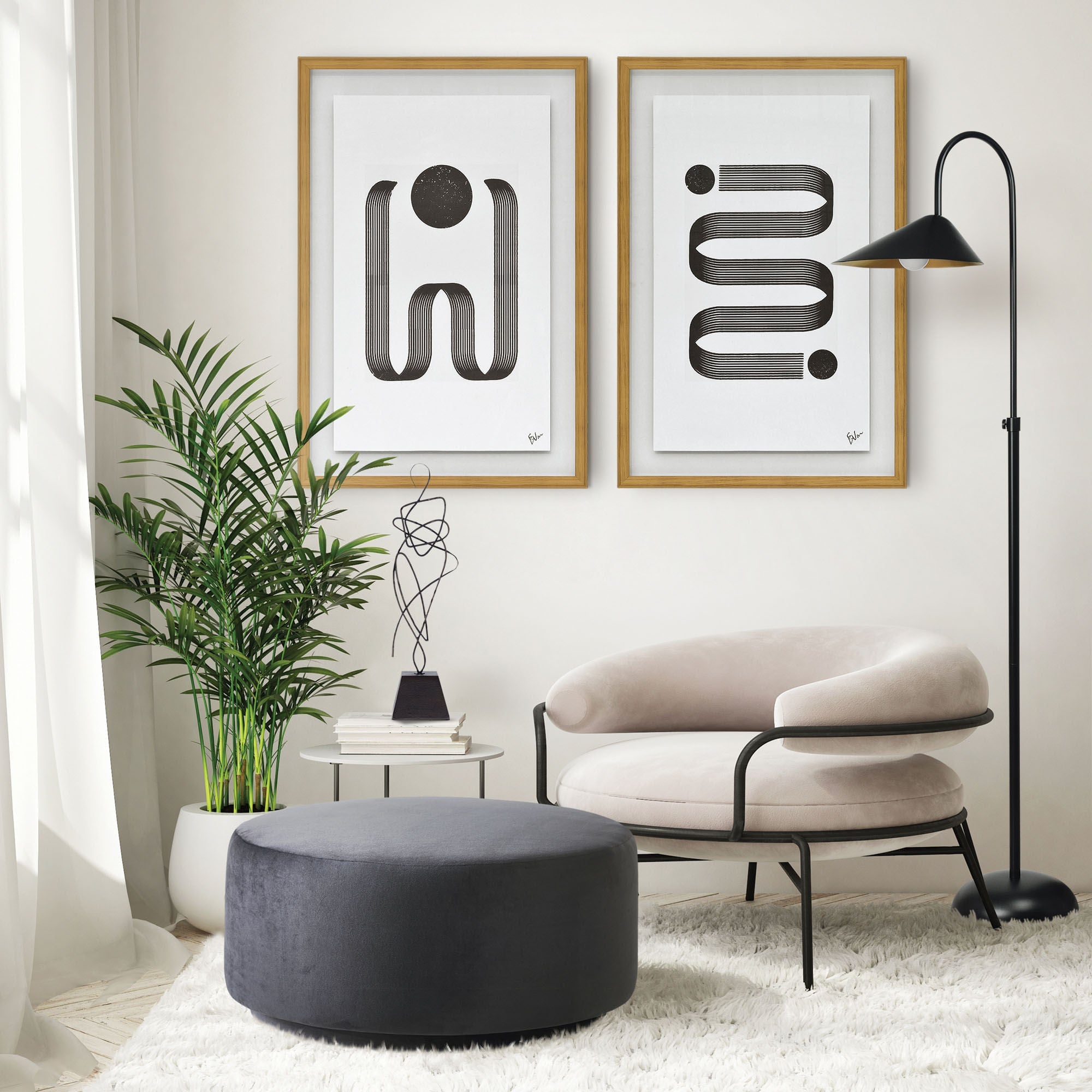 Arlo - bold and creative art for unique interior décor | Image 4 | InSTYLE Home & Rugs
