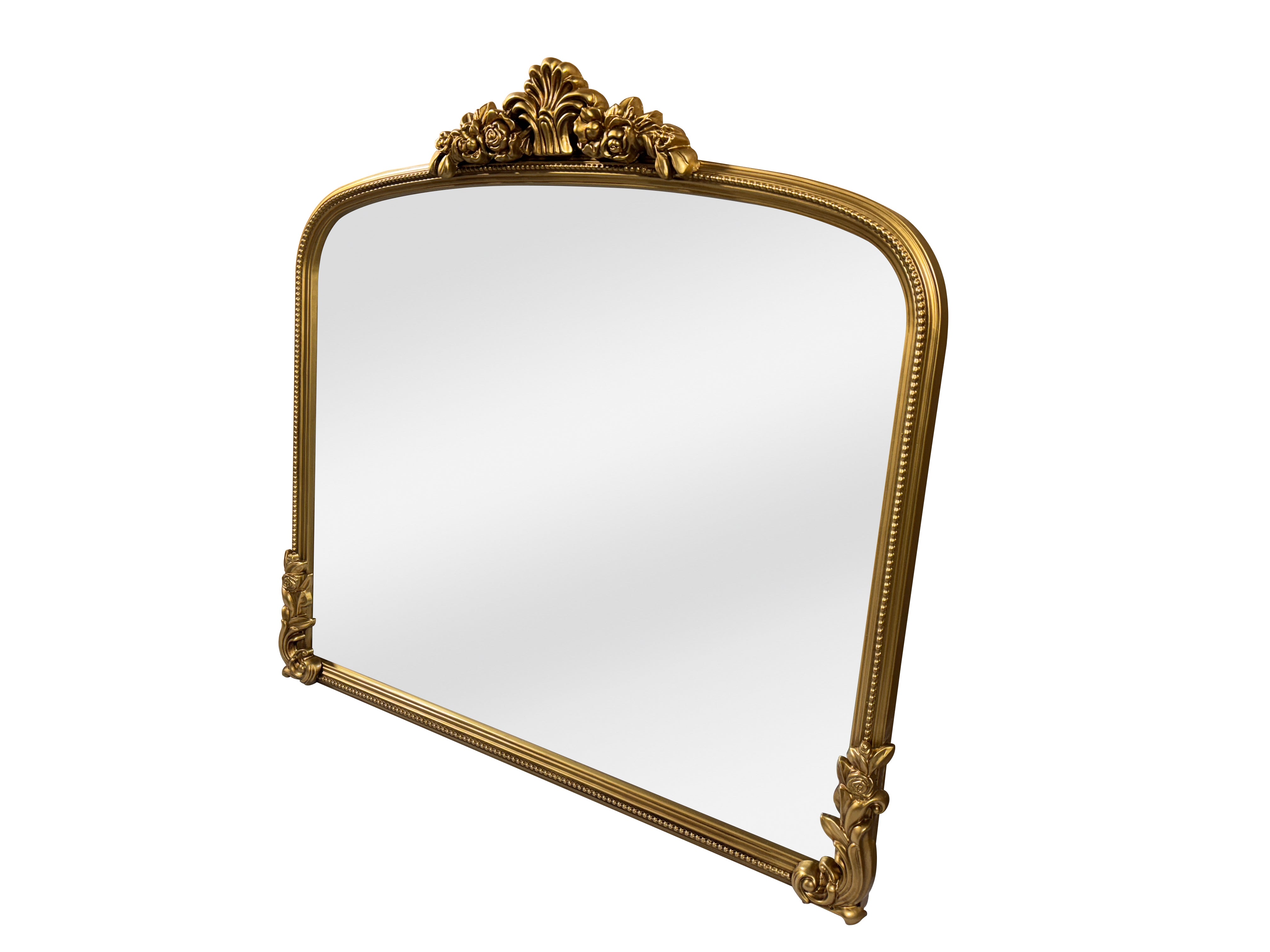 Eleanor Wall Mirror: Country Gold Frame - perfect for enhancing light and creating a sense of space | Image 3 | InSTYLE Home & Rugs