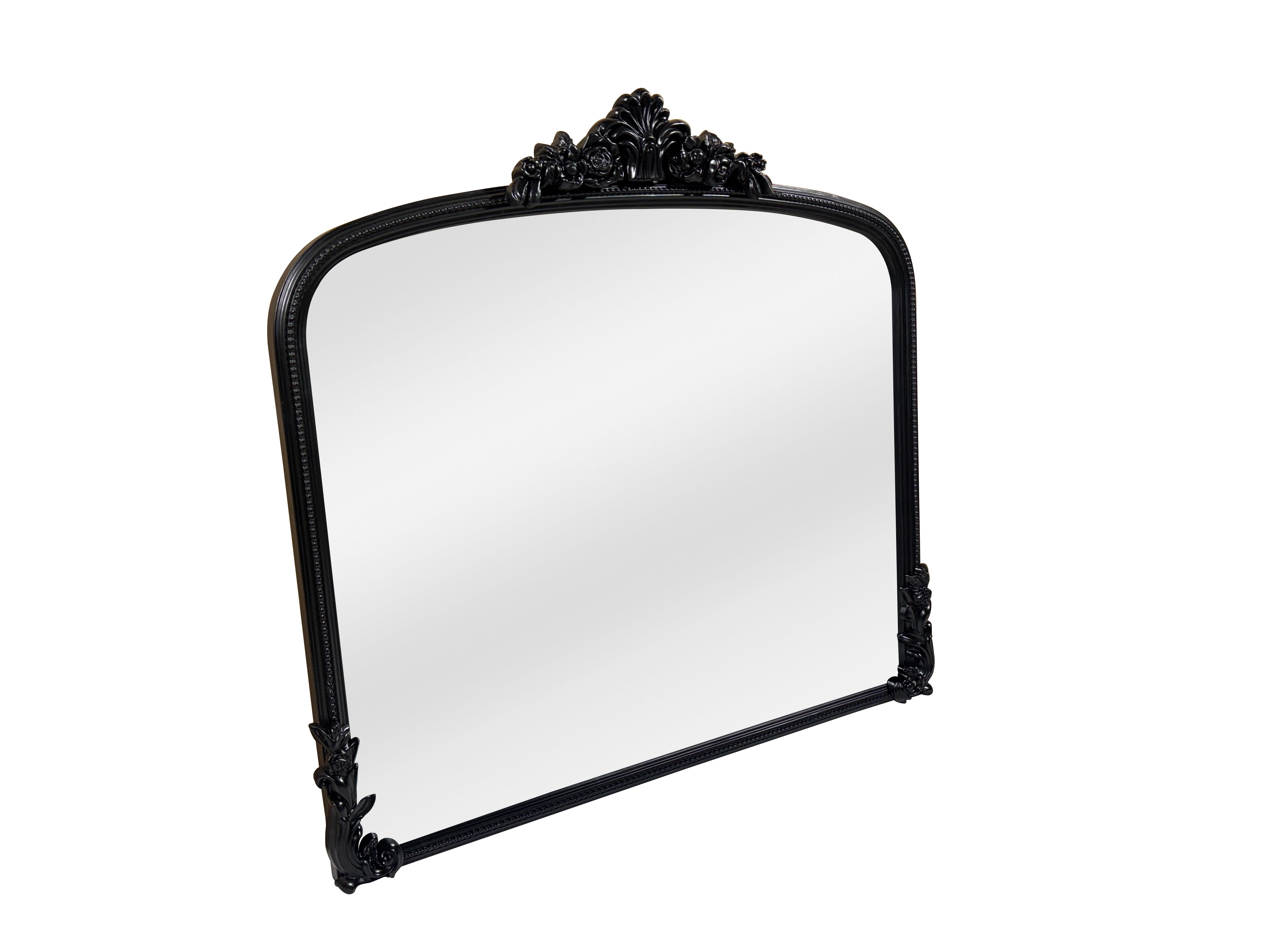 Eleanor Wall Mirror: Matte Black Frame - elegant and functional accent pieces for any room | Image 3 | InSTYLE Home & Rugs