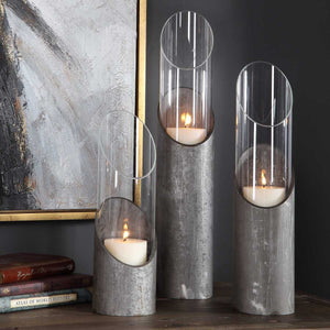 Karter Candleholders, S/3 - modern accessories for a personalized living space | Image 3 | InSTYLE Home & Rugs