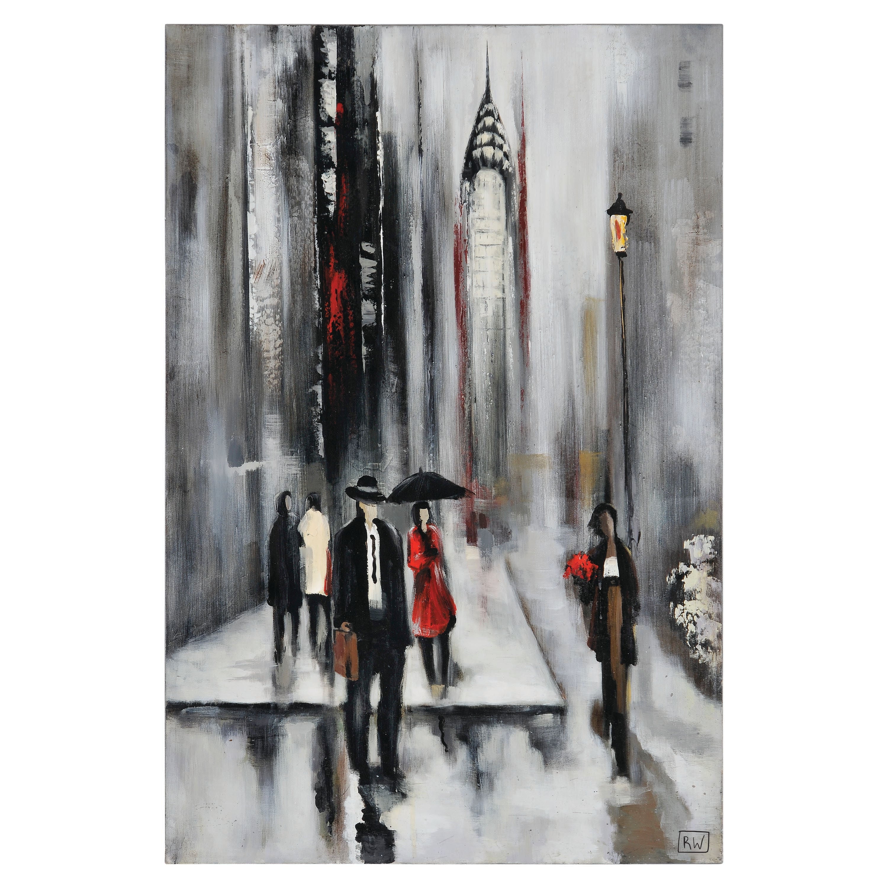Bustling City II - eye-catching art pieces to enhance your home design | Image 1 | InSTYLE Home & Rugs