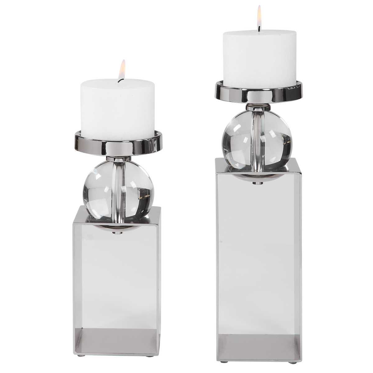 Lucian Candleholders, S/2 - modern accessories for a personalized living space | Image 3 | InSTYLE Home & Rugs
