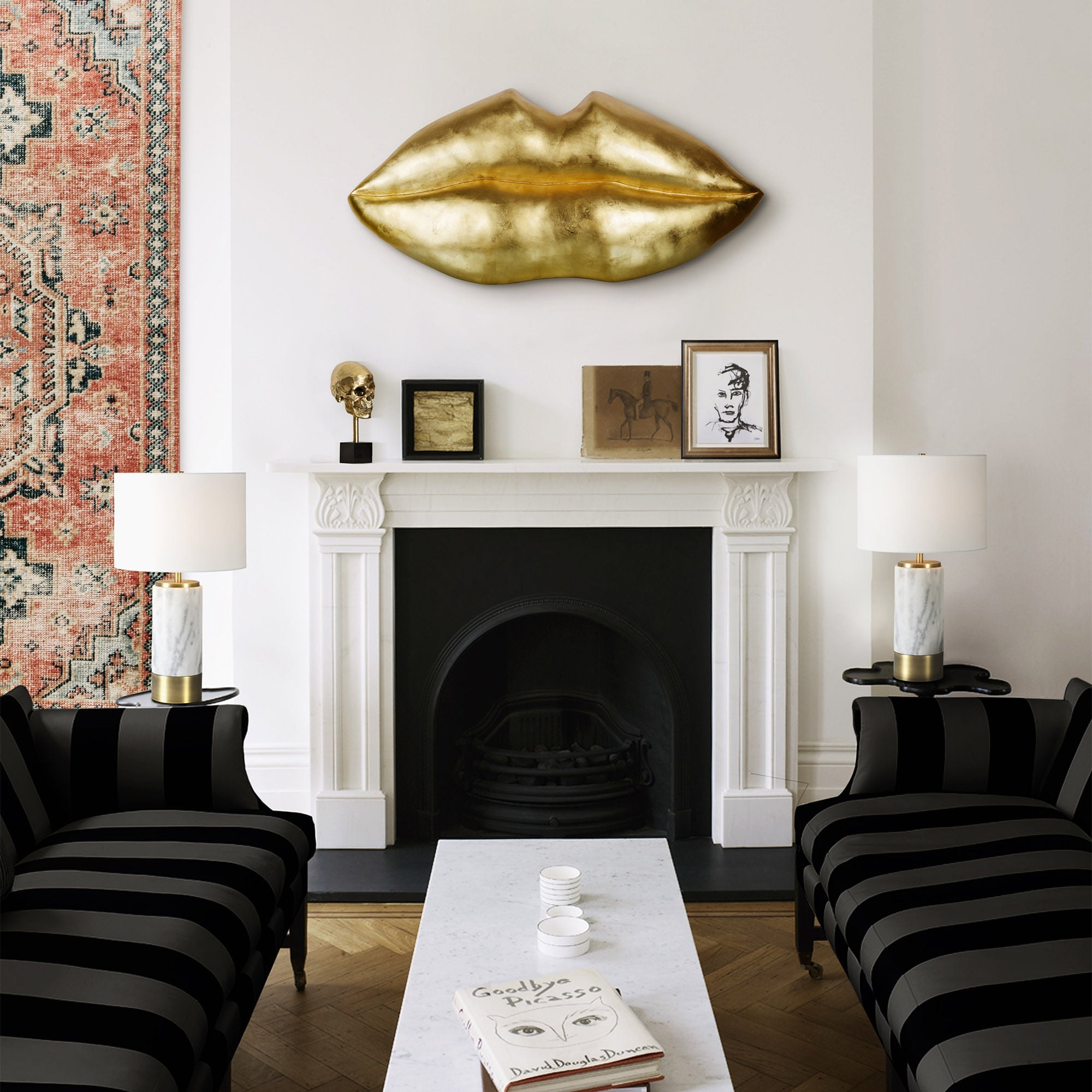 Kiss Kiss - bold and creative art for unique interior décor | Image 4 | InSTYLE Home & Rugs
