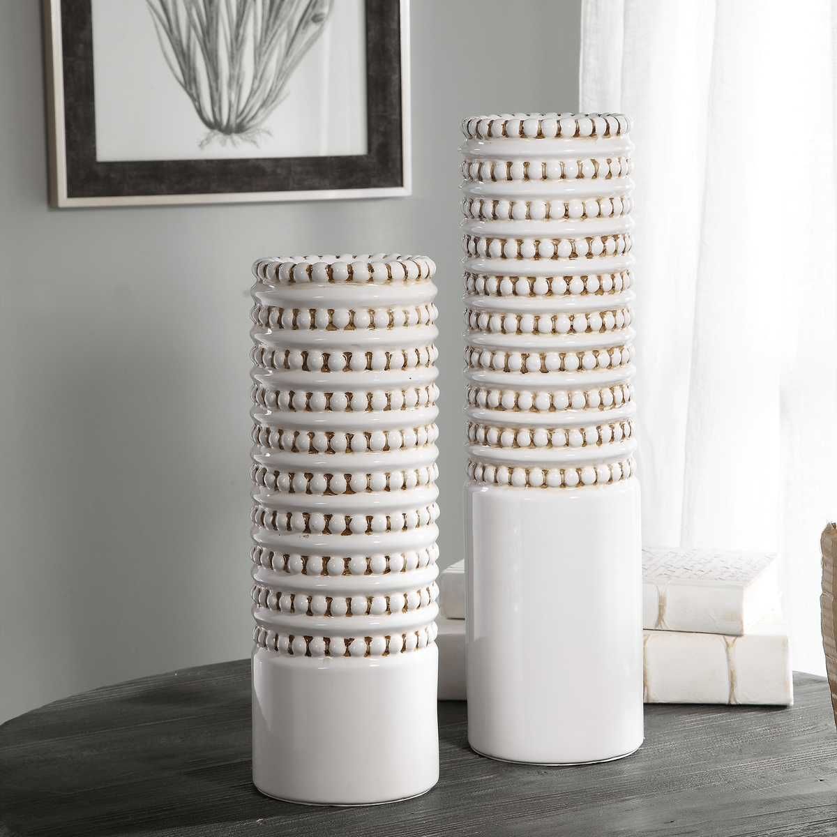 Angelou Vases, S/2 - decor accents and accessories for every room | Image 3 | InSTYLE Home & Rugs