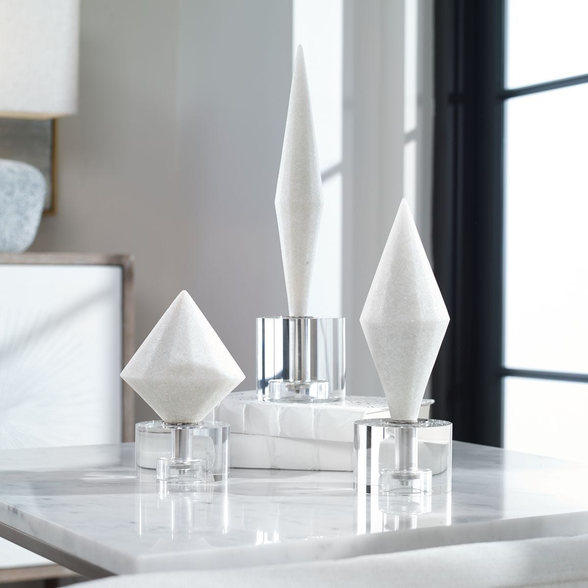 Alize, White, S/3 - modern accessories for a personalized living space | Image 1 | InSTYLE Home & Rugs