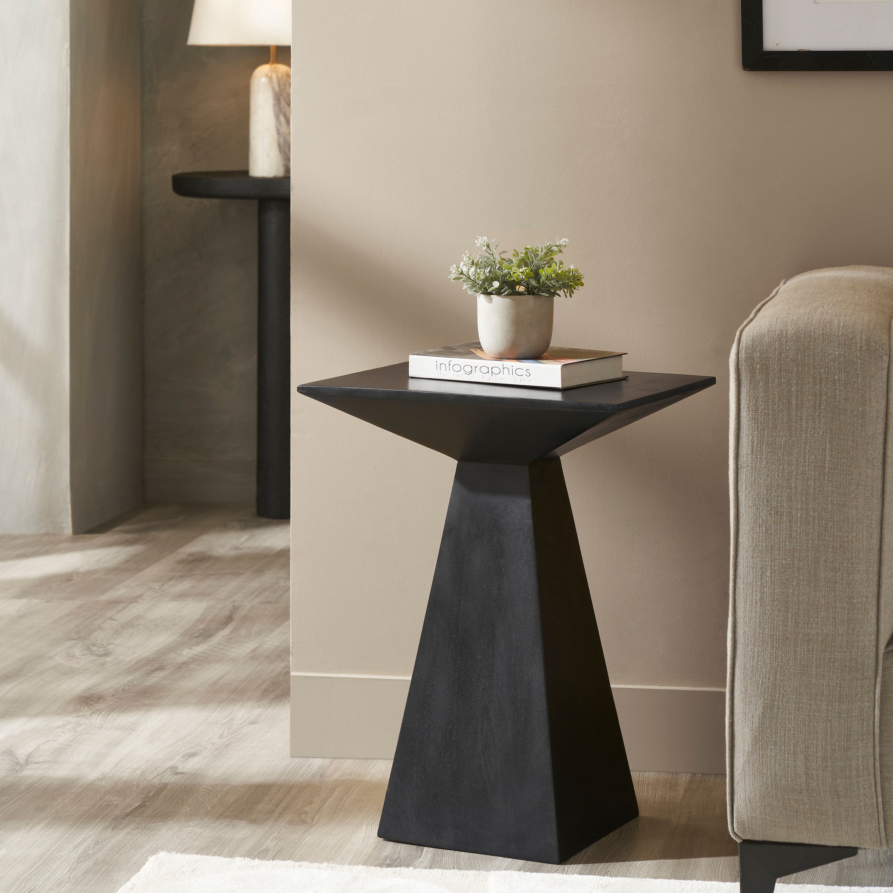 Moulin* - small accent table with storage for a clutter-free space | Image 4 | InSTYLE Home & Rugs