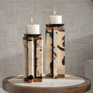 Illini Candleholders, S/2 - decor accents and accessories for every room | Image 3 | InSTYLE Home & Rugs