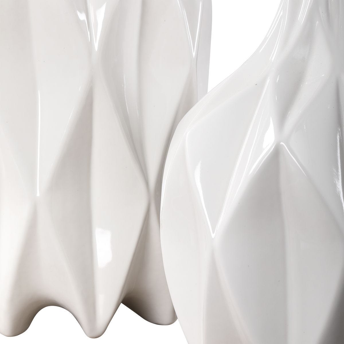 Klara Bottles, White, S/2 - decor accents and accessories for every room | Image 6 | InSTYLE Home & Rugs