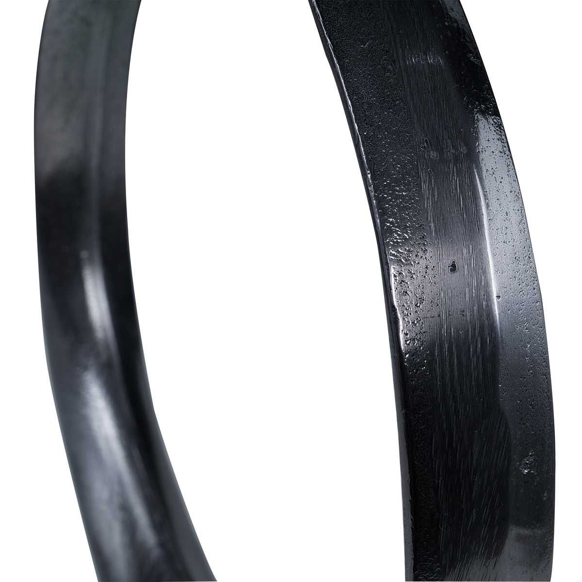 Orbits Ring Sculptures, Black Nickel, S/2 - modern accessories for a personalized living space | Image 4 | InSTYLE Home & Rugs