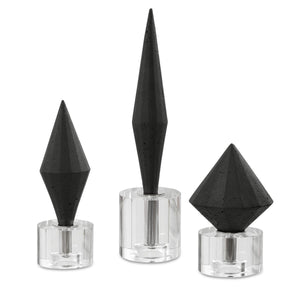 Alize, Black, S/3 - decor accents and accessories for every room | Image 2 | InSTYLE Home & Rugs