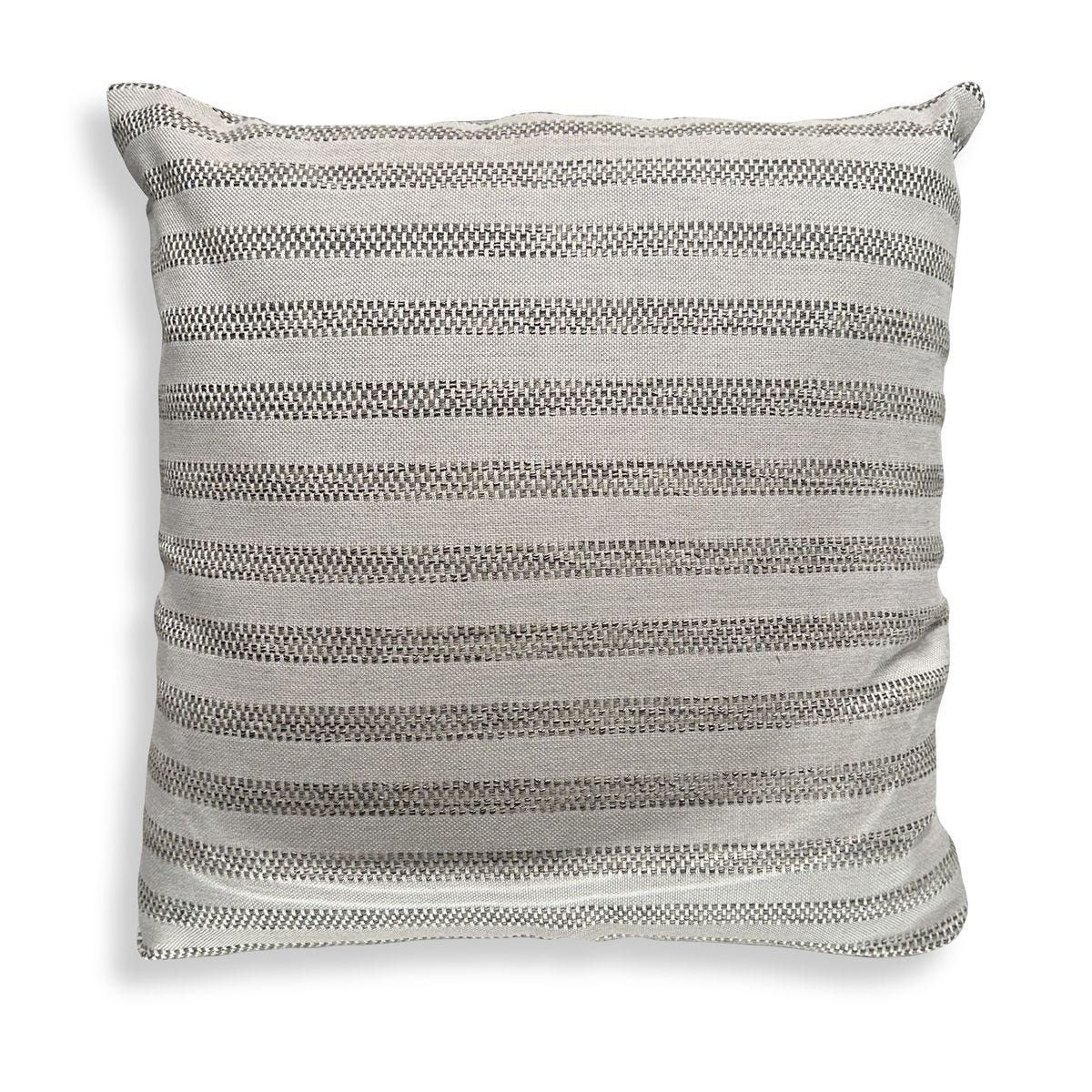 Basket Stripe Outdoor Pillow - stylish home accessories to complete your decor | Image 1 | InSTYLE Home & Rugs