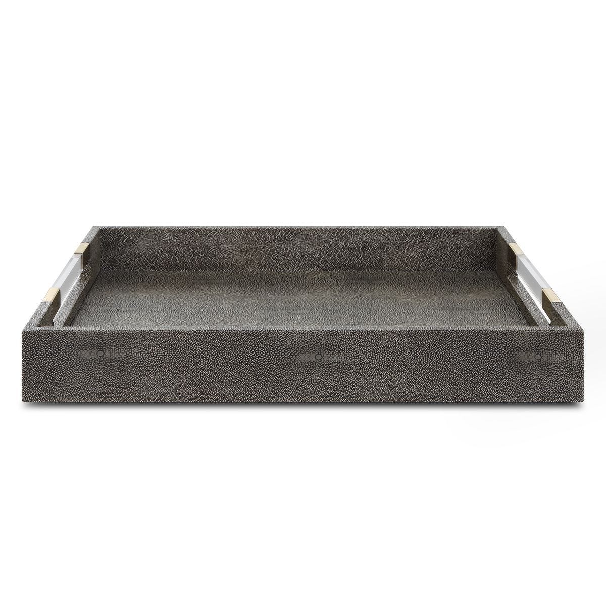 Wessex Tray, Gray - stylish tray to organize and display your favorite items | Image 2 | InSTYLE Home & Rugs