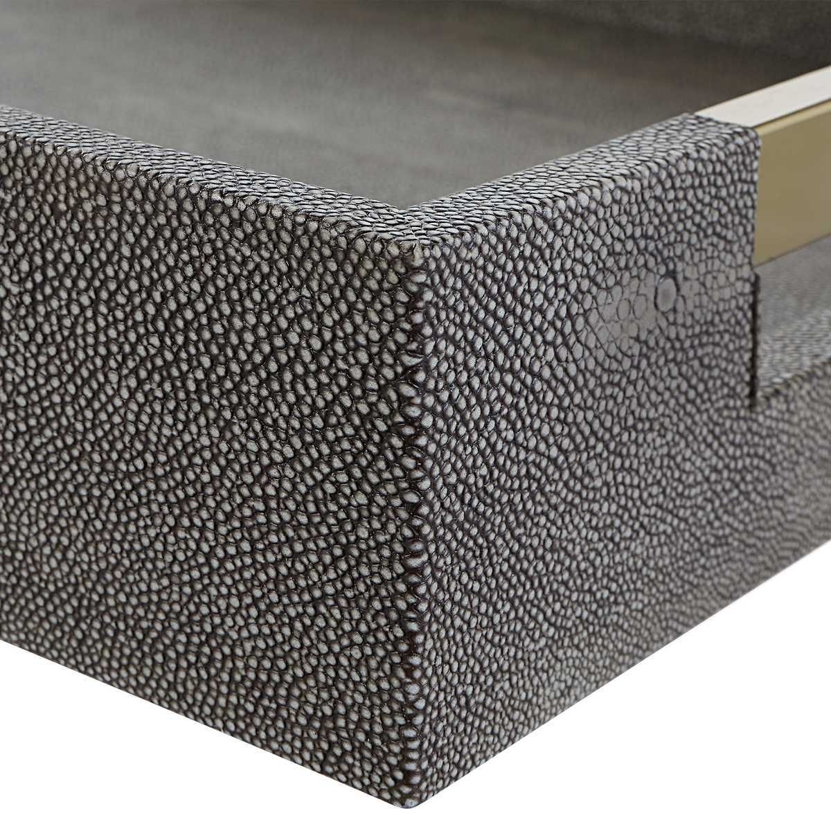 Wessex Tray, Gray - stylish tray to organize and display your favorite items | Image 5 | InSTYLE Home & Rugs