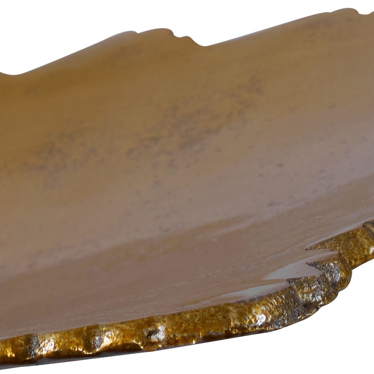 Camilla Tray, Gold - perfect for serving or as a decorative centerpiece | Image 5 | InSTYLE Home & Rugs