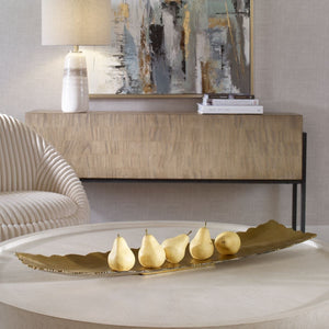 Camilla Tray, Gold - perfect for serving or as a decorative centerpiece | Image 1 | InSTYLE Home & Rugs