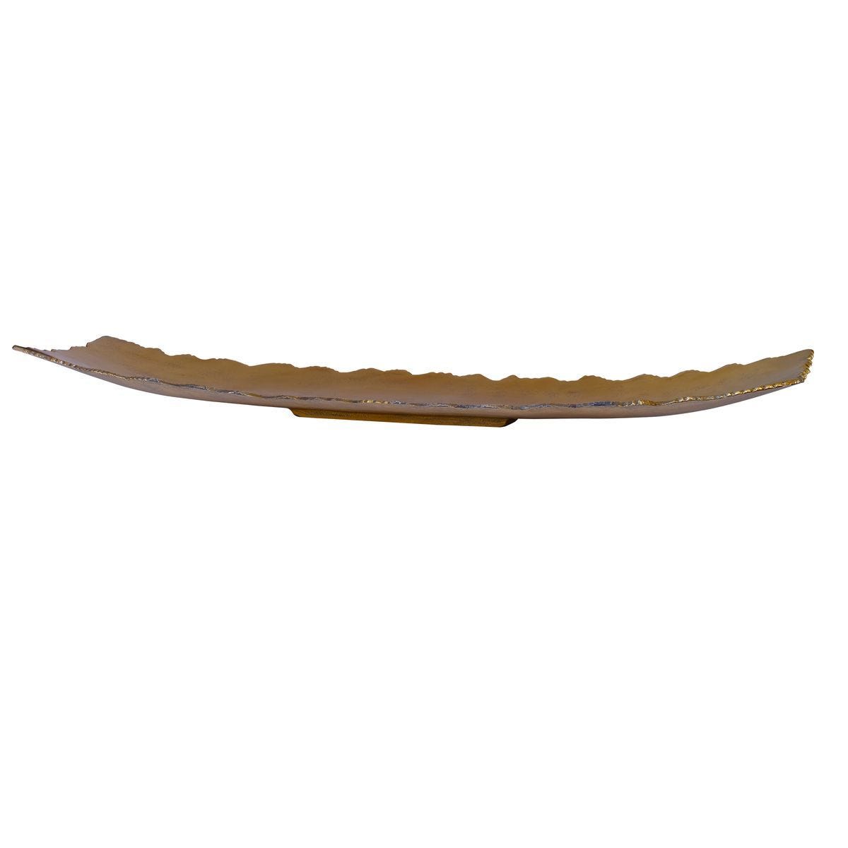 Camilla Tray, Gold - perfect for serving or as a decorative centerpiece | Image 3 | InSTYLE Home & Rugs