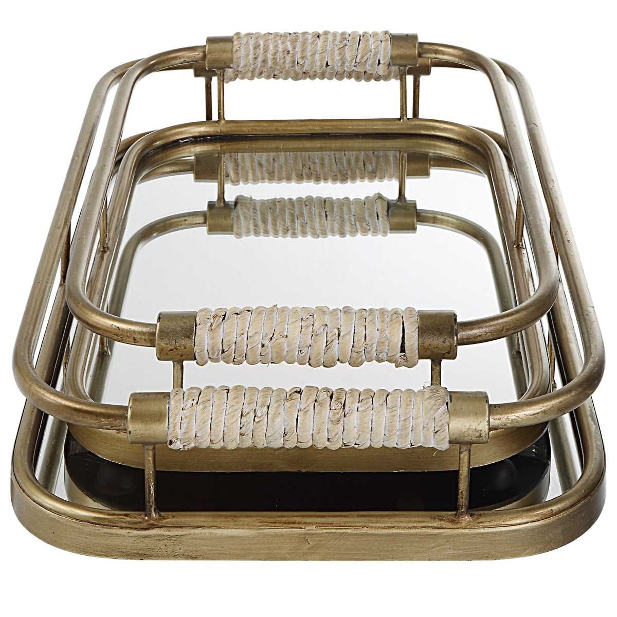Rosea Trays, S/2 - decor accents and accessories for every room | Image 6 | InSTYLE Home & Rugs