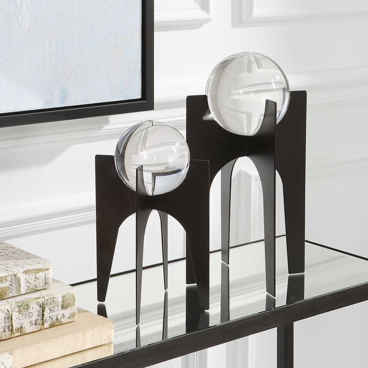 Ellianna, Black, S/2 - stylish home accessories to complete your decor | Image 1 | InSTYLE Home & Rugs