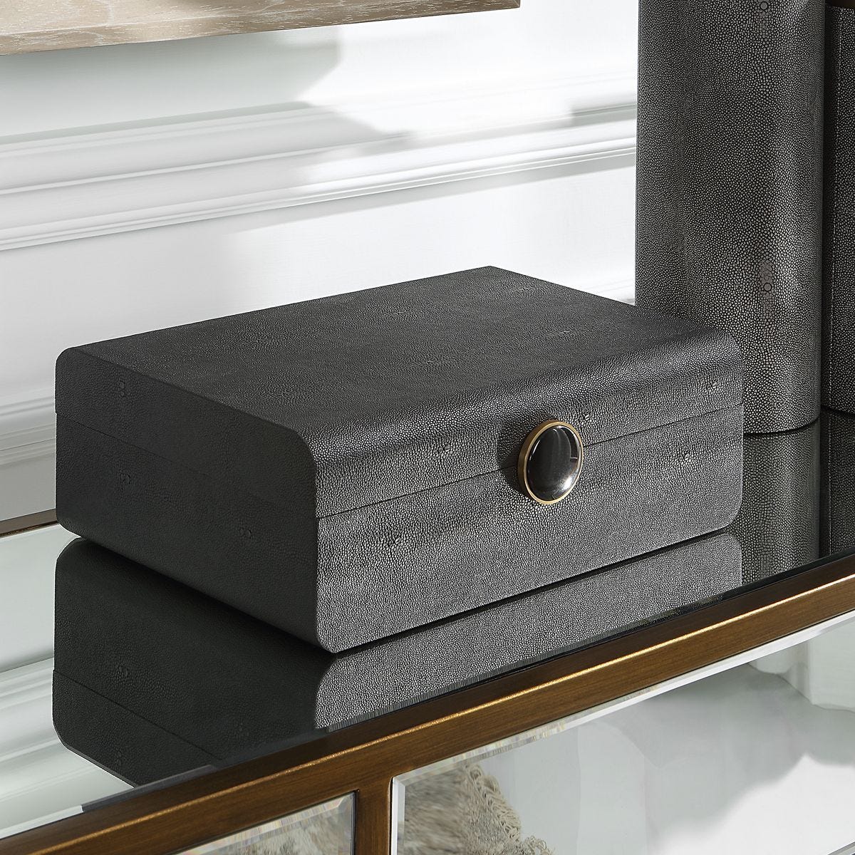 Lalique Box, Black - modern accessories for a personalized living space | Image 6 | InSTYLE Home & Rugs