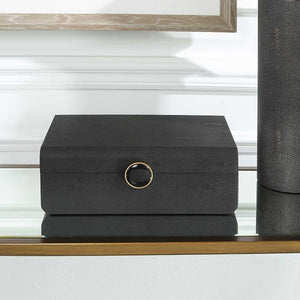 Lalique Box, Black - modern accessories for a personalized living space | Image 1 | InSTYLE Home & Rugs