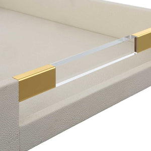 Wessex Tray, White - available in various shapes, sizes, and materials | Image 5 | InSTYLE Home & Rugs