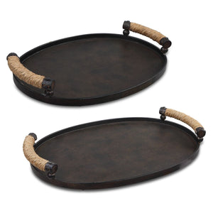 Viggo Trays, S/2 - decor accents and accessories for every room | Image 2 | InSTYLE Home & Rugs