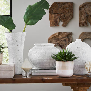 Floreana Vase, Round - modern vase with sleek design for floral arrangements | Image 6 | InSTYLE Home & Rugs