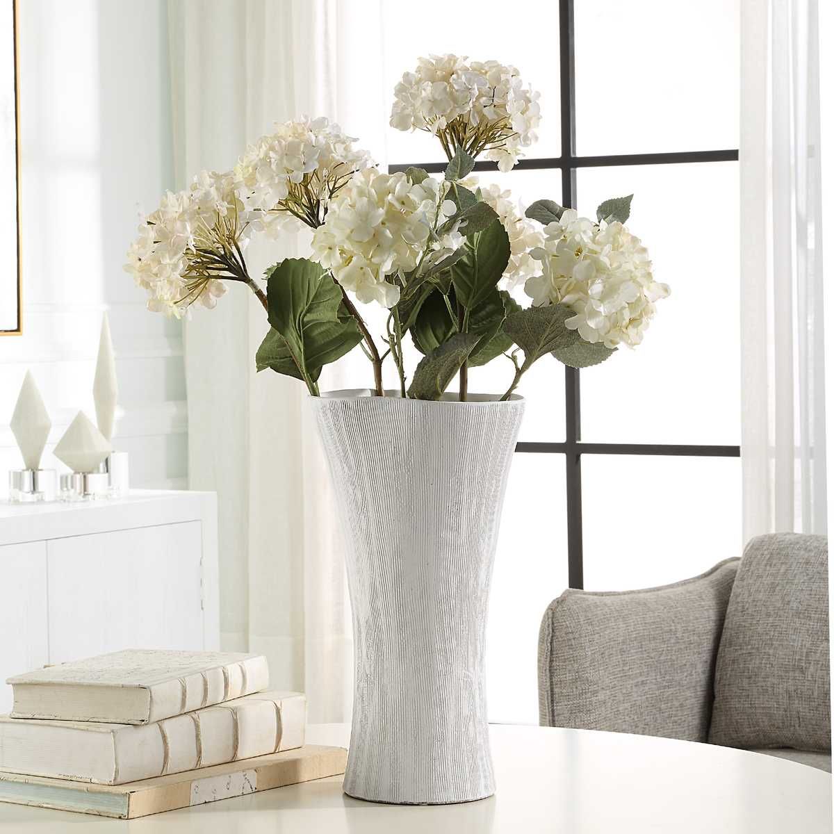 Floreana Vase, Tall - modern vase with sleek design for floral arrangements | Image 5 | InSTYLE Home & Rugs