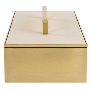 Wessex Box, White - modern accessories for a personalized living space | Image 5 | InSTYLE Home & Rugs