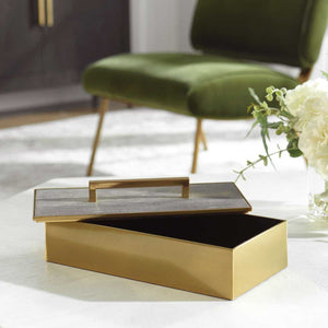 Wessex Box, Gray - modern accessories for a personalized living space | Image 4 | InSTYLE Home & Rugs