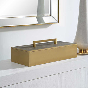 Wessex Box, Gray - modern accessories for a personalized living space | Image 3 | InSTYLE Home & Rugs