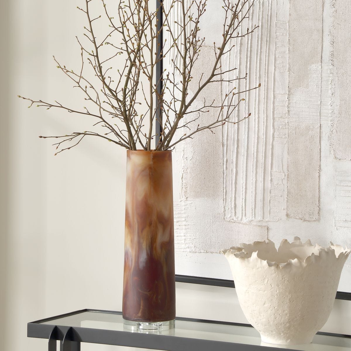 Iced Mocha, Vase - decor accents and accessories for every room | Image 3 | InSTYLE Home & Rugs