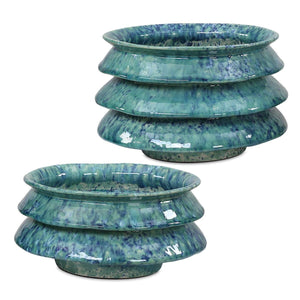 ZigZag Bowls, S/2 - stylish home accessories to complete your decor | Image 2 | InSTYLE Home & Rugs