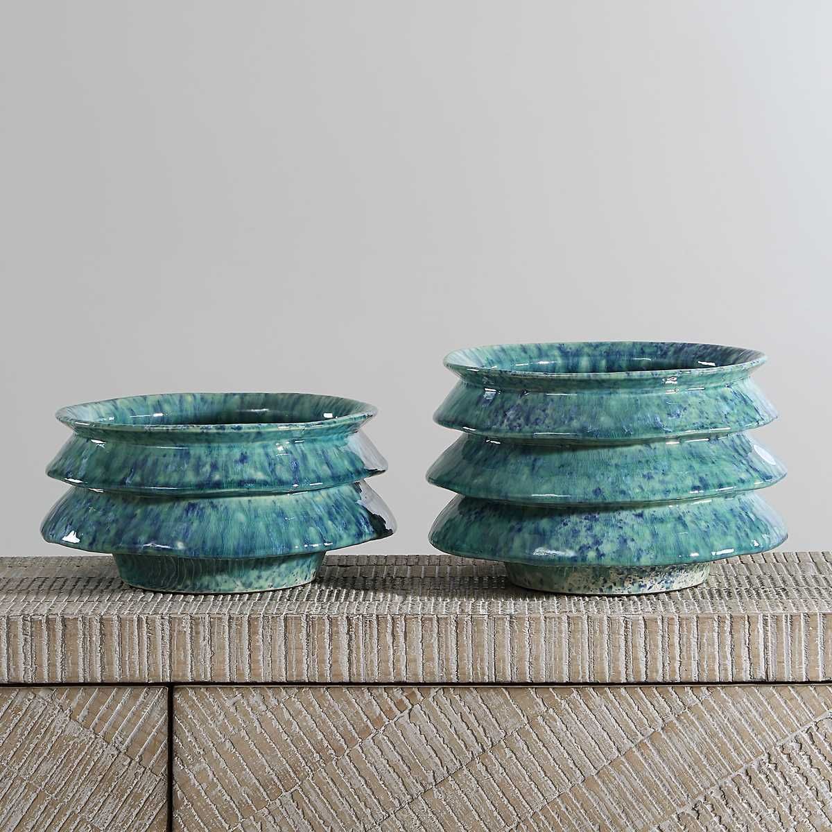 ZigZag Bowls, S/2 - stylish home accessories to complete your decor | Image 3 | InSTYLE Home & Rugs