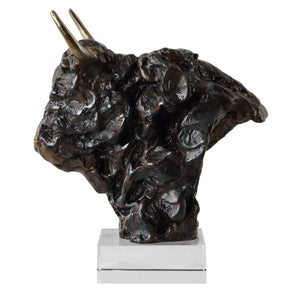 Bison Bust, Sculpture - stylish home accessories to complete your decor | Image 5 | InSTYLE Home & Rugs