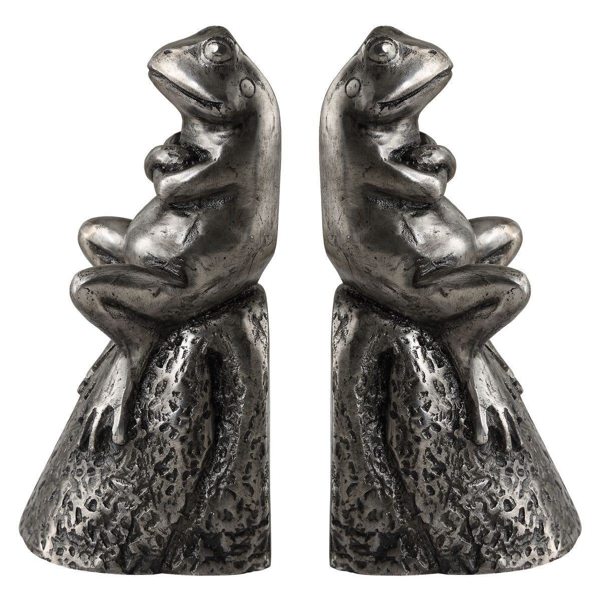 Daydreaming Frogs, Bookends, S/2 - stylish home accessories to complete your decor | Image 4 | InSTYLE Home & Rugs