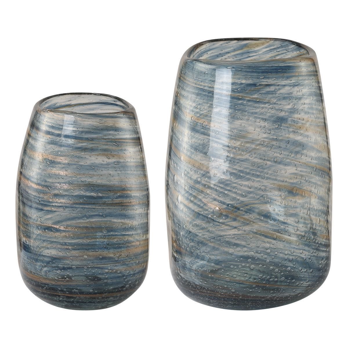 Aurora Swirl, Vases, S/2 - stylish home accessories to complete your decor | Image 3 | InSTYLE Home & Rugs