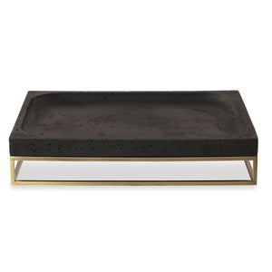 Shadowstone Tray - stylish tray to organize and display your favorite items | Image 2 | InSTYLE Home & Rugs