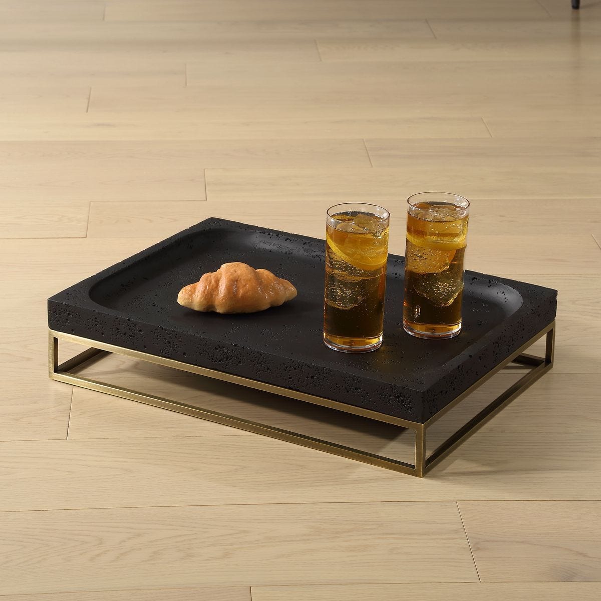 Shadowstone Tray - stylish tray to organize and display your favorite items | Image 3 | InSTYLE Home & Rugs