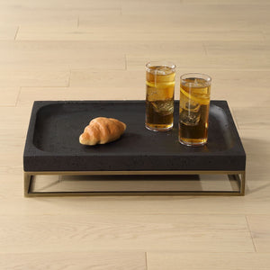 Shadowstone Tray - stylish tray to organize and display your favorite items | Image 1 | InSTYLE Home & Rugs