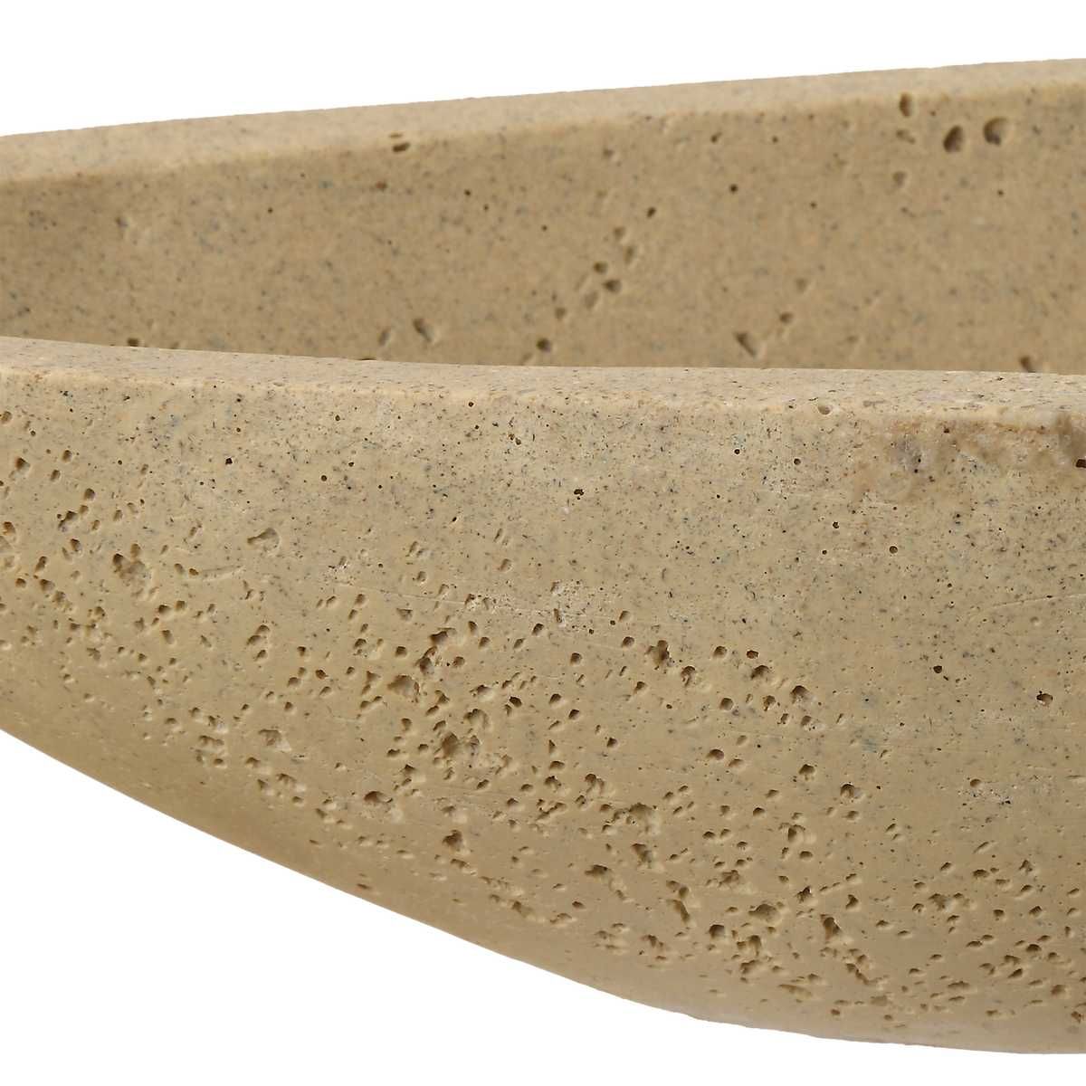 Vessel Bowl, Ivory - elegant decorative bowl for a unique centerpiece in any room | Image 5 | InSTYLE Home & Rugs