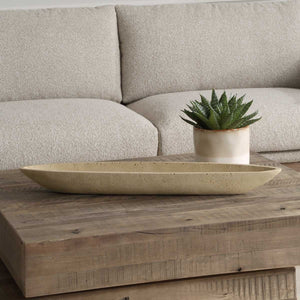 Vessel Bowl, Ivory - elegant decorative bowl for a unique centerpiece in any room | Image 3 | InSTYLE Home & Rugs
