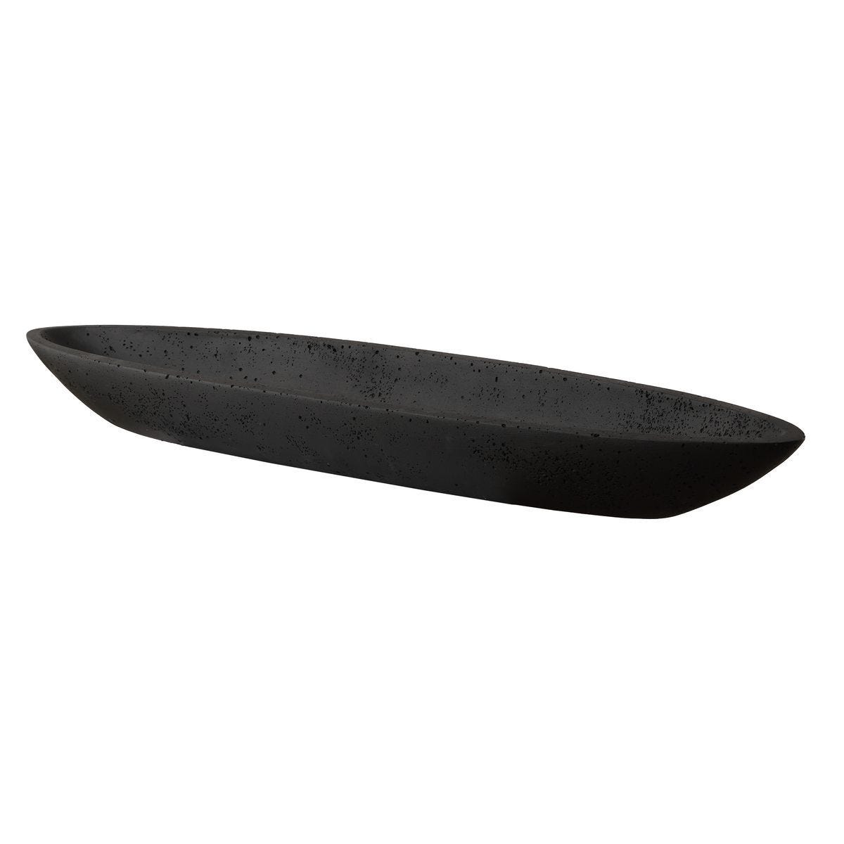 Vessel Bowl, Black - stylish decorative bowl to enhance your home decor | Image 4 | InSTYLE Home & Rugs